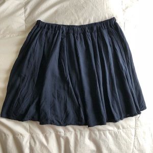 Navy Blue Skirt